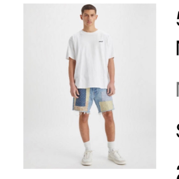 Levi’s Patched 501 Shorts - Picture 5 of 5
